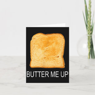 Toast Bread Funny Halloween Costume Card