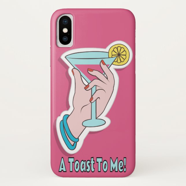 Toast Case-Mate Barely There iPhone X Case (Back)