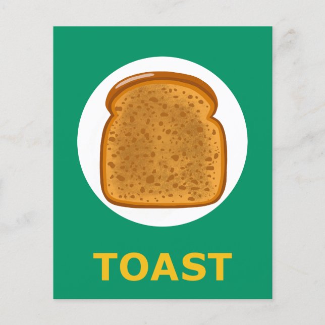 TOAST Flashcard for Initial T 1 Syllable Word (Front)