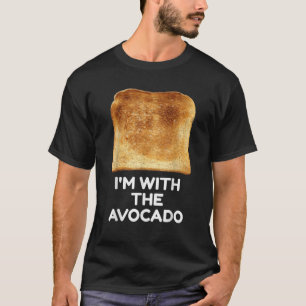Toast I m With the Avocado Couples Halloween Costu T-Shirt