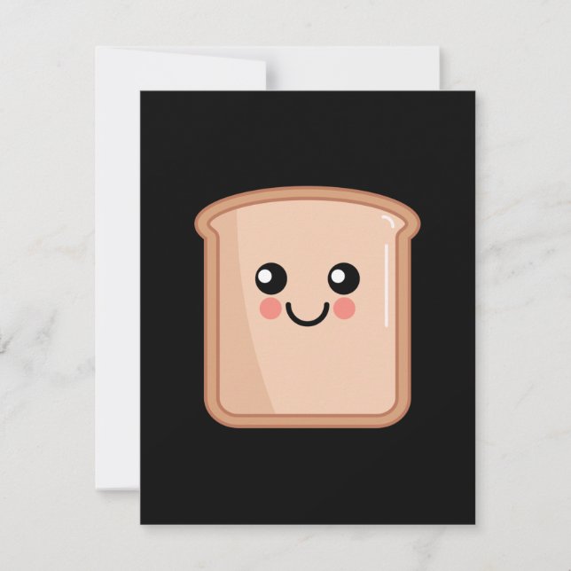 Toast Kawaii Food Art  (Front)