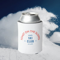 Toast On The Slopes Après Ski Club Red & Blue