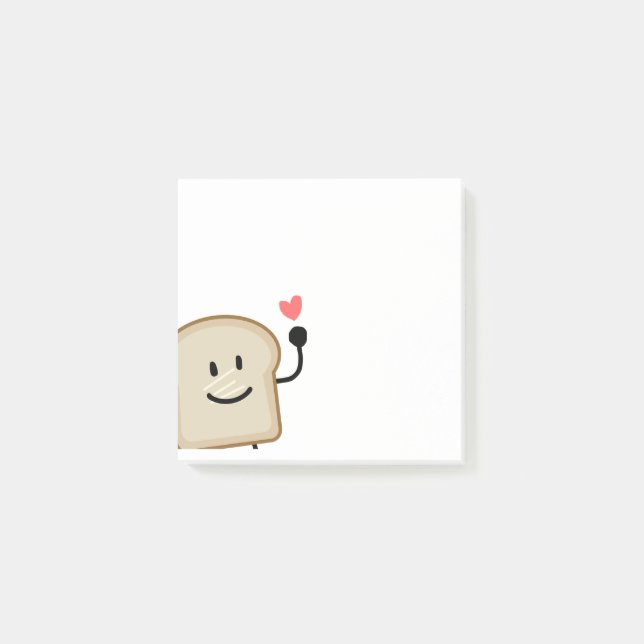 Toast Post-it Notes (Front)