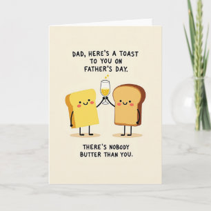 Toast To You Fathers Day Card