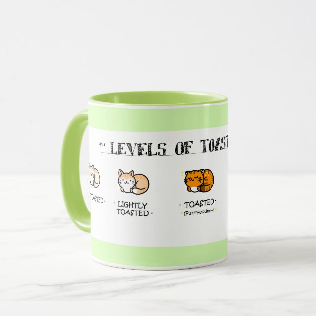 ~ Toasted Kitties ~ Mug (Front Left)