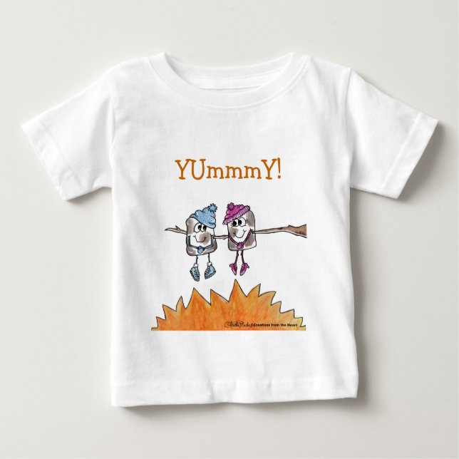 Toasted Marshmallows Baby T-Shirt (Front)