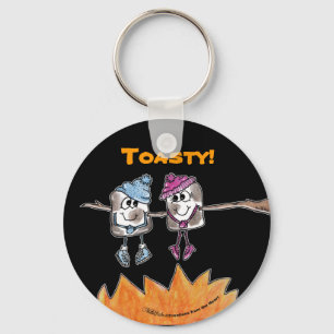 Toasted Marshmallows Key Ring