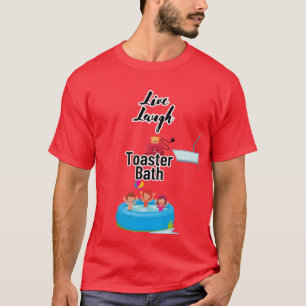 Toaster Bath with friends retro T-Shirt