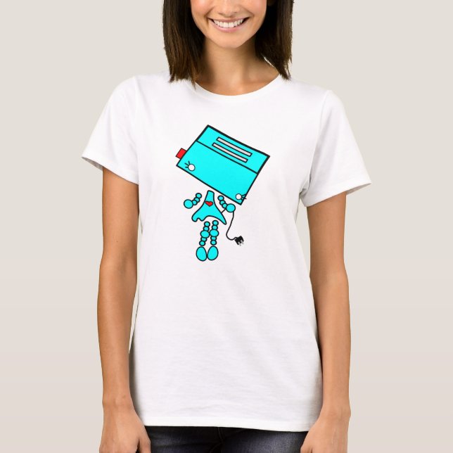Toaster Girl T-Shirt (Front)