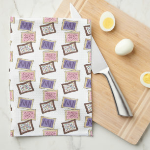Toaster Pastries Breakfast Pastry Junk Food Foodie Tea Towel