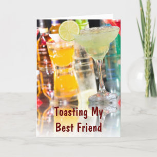 TOASTING MY "BEST FRIEND" THIS HOLIDAY SEASON CARD