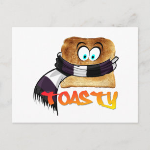 Toasty Bread Postcard
