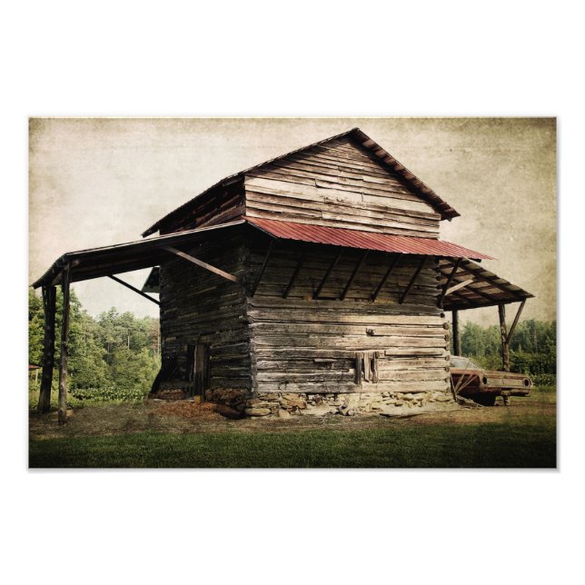 Tobacco Barn Photo Print (Front)