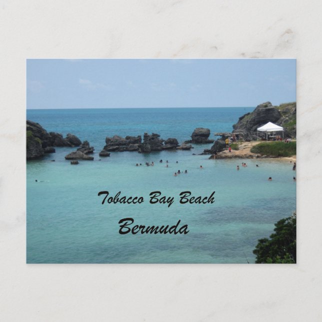 Tobacco Bay Beach, Bermuda Postcard (Front)