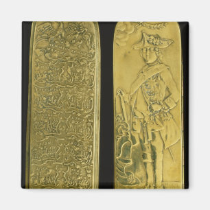Tobacco box depticting Frederick II Magnet