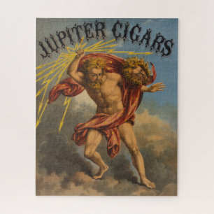 Tobacco Label, 1868. Jigsaw Puzzle