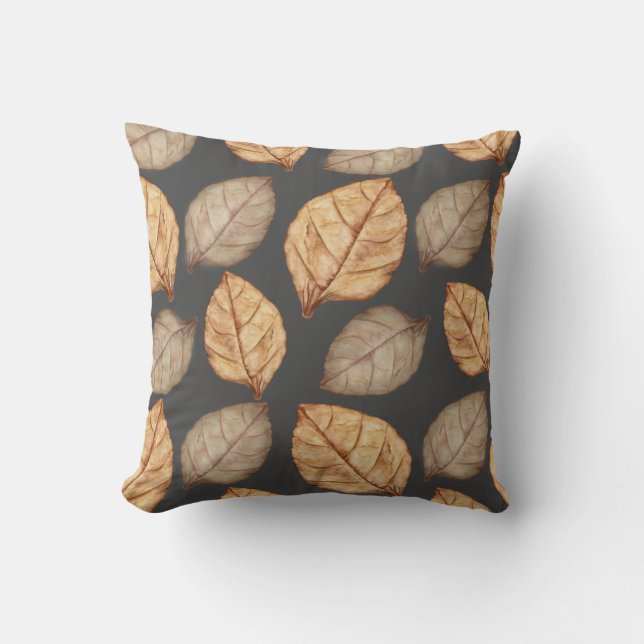 Tobacco Leaves Cushion (Front)