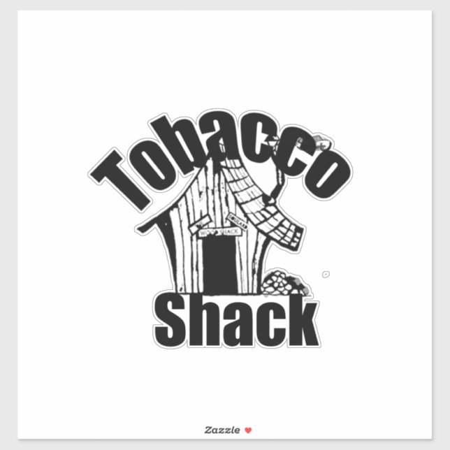 Tobacco Shack Vinyl Sticker (Sheet)