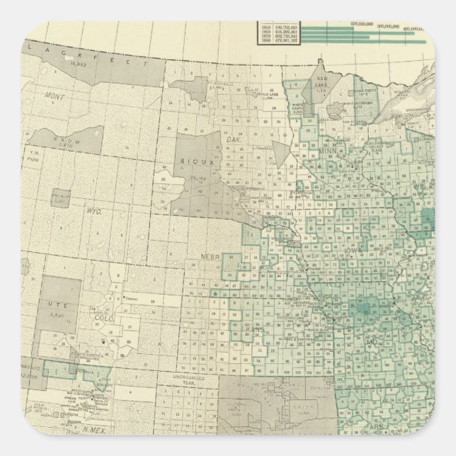 Tobacco Square Sticker (Front)