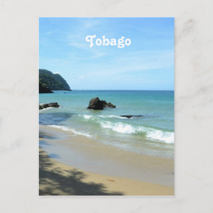 Tobago Beach Postcard