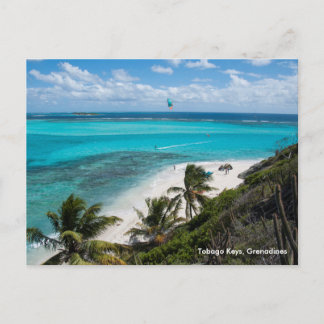 Tobago Keys, Grenadines Postcard