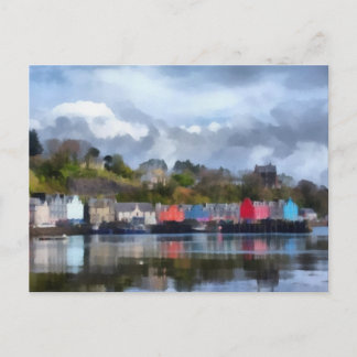 Tobermory Harbour Postcard