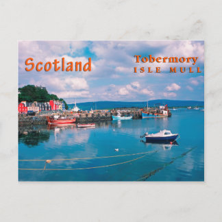 Tobermory, Isle of Mull, Scotland Postcard