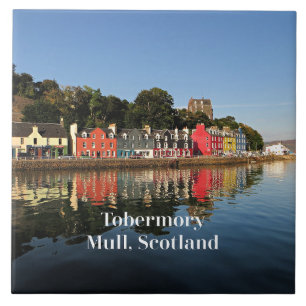 Tobermory, Mull, Scotland Ceramic Tile