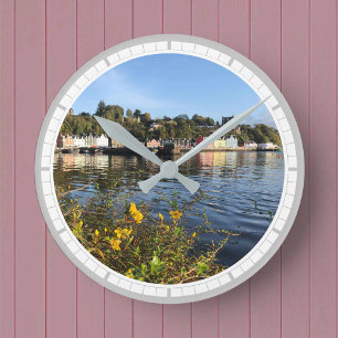 Tobermory on the Isle of Mull, Scotland Round Clock