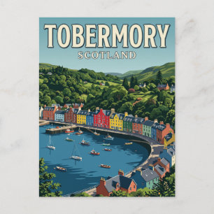 Tobermory Scotland Postcard