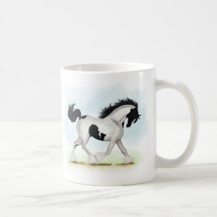 Tobiano Gypsy Vanner Horse Coffee Mug