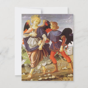 Tobias and the Angel by Andrea del Verrocchio