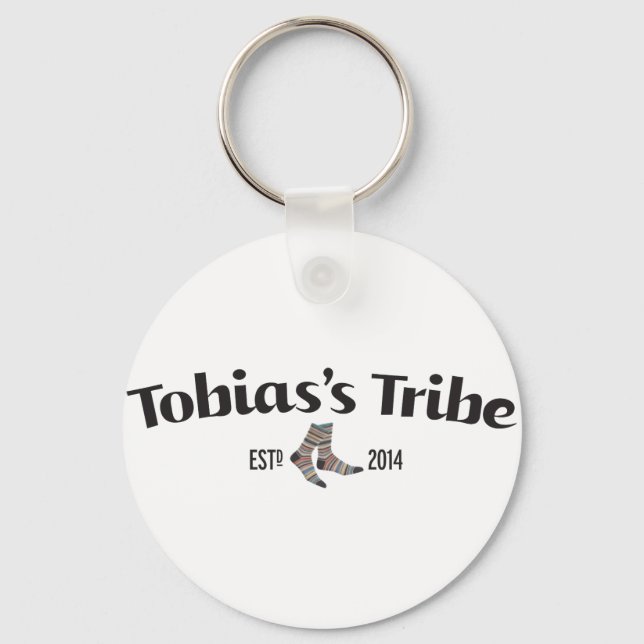 Tobias's Tribe Keychain (Front)