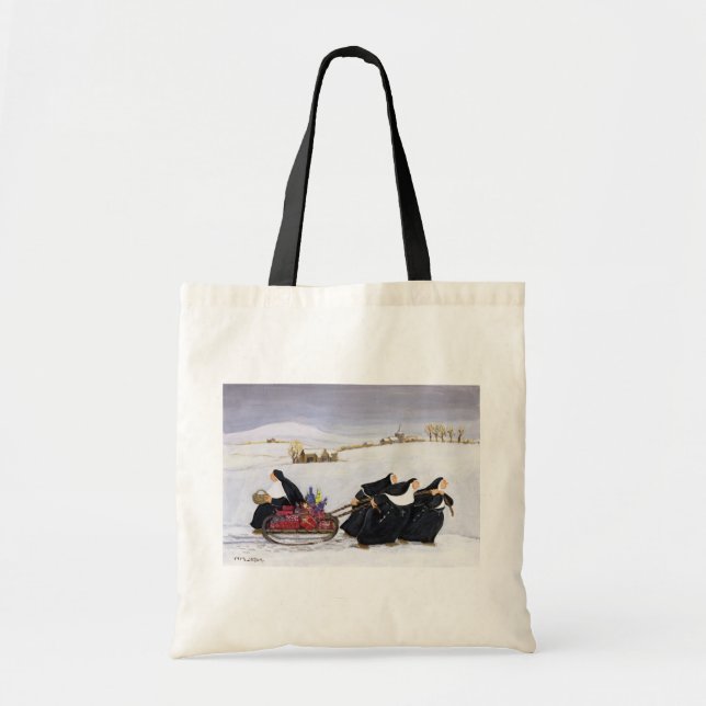 Tobogganing  2 tote bag (Front)