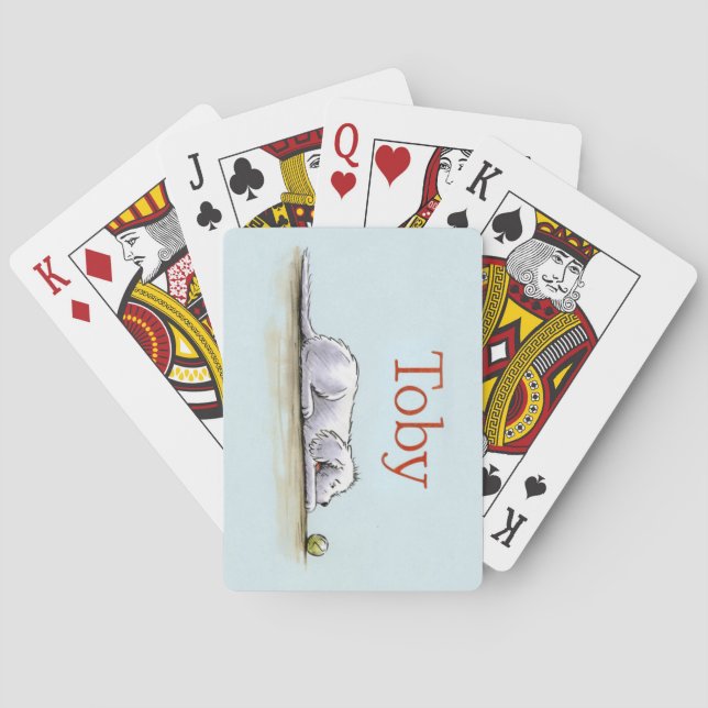 Toby Playing Cards (Back)