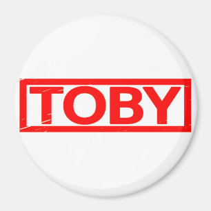 Toby Stamp Magnet