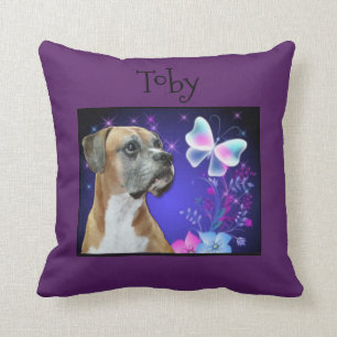 Toby The Boxer Cushion