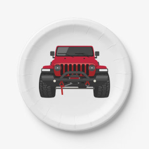 Toby the Red Paper Plate