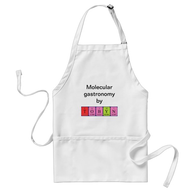 Tobyn periodic table name apron (Front)