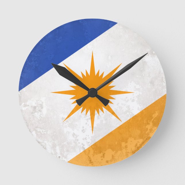 Tocantins Round Clock (Front)