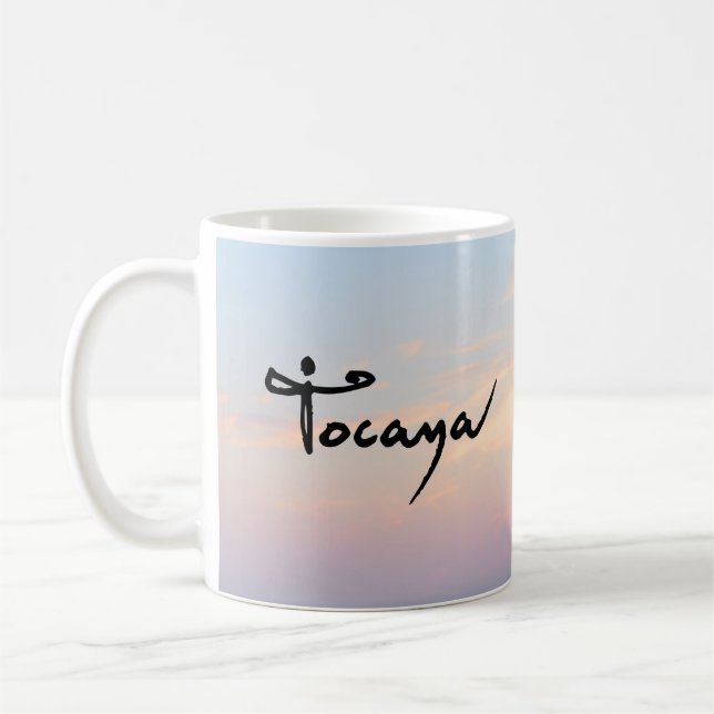Tocaya Sunrise Coffee Mug (Left)