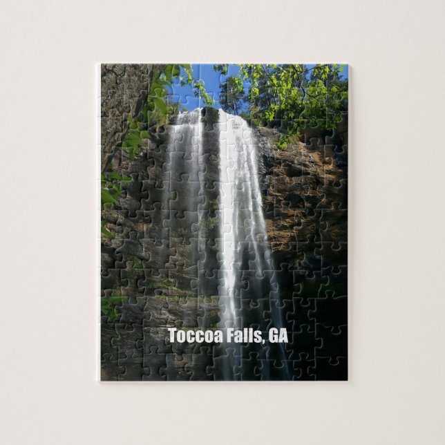 Toccoa Falls, Georgia Jigsaw Puzzle (Vertical)