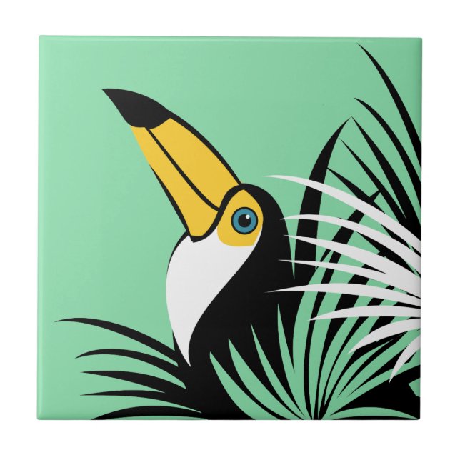 Toco Toucan Art Tiles (Front)