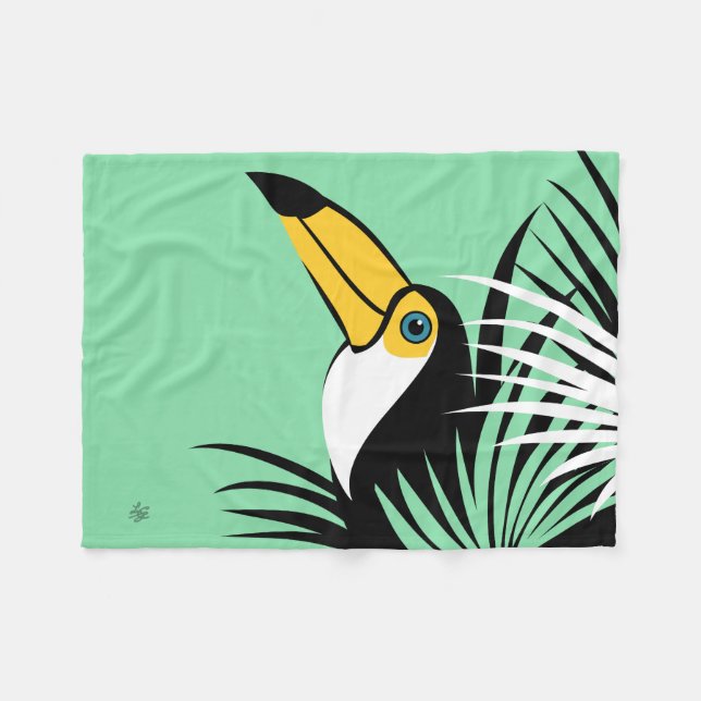 Toco Toucan Blankets (Front (Horizontal))