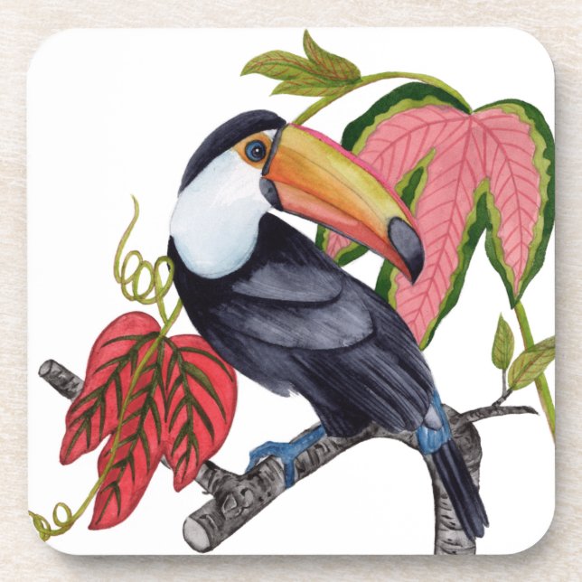 Toco Toucan Coaster (Front)