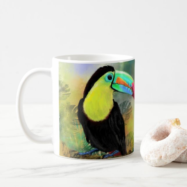Toco Toucan Mug (With Donut)