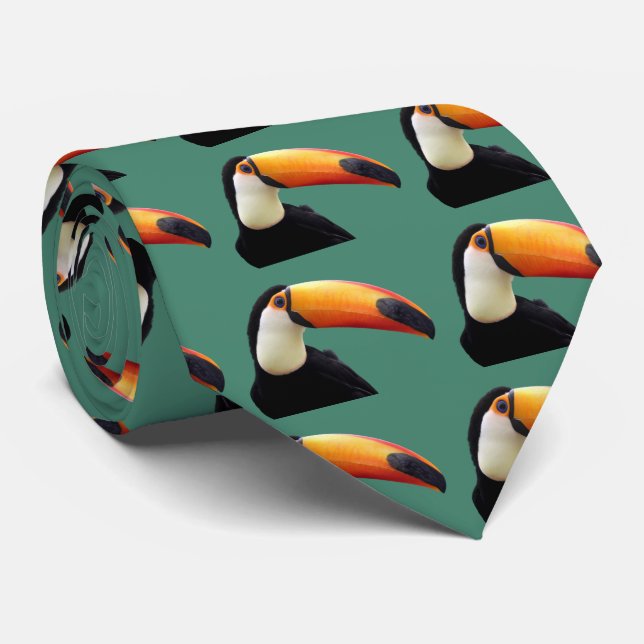 Toco Toucan Tie (Rolled)