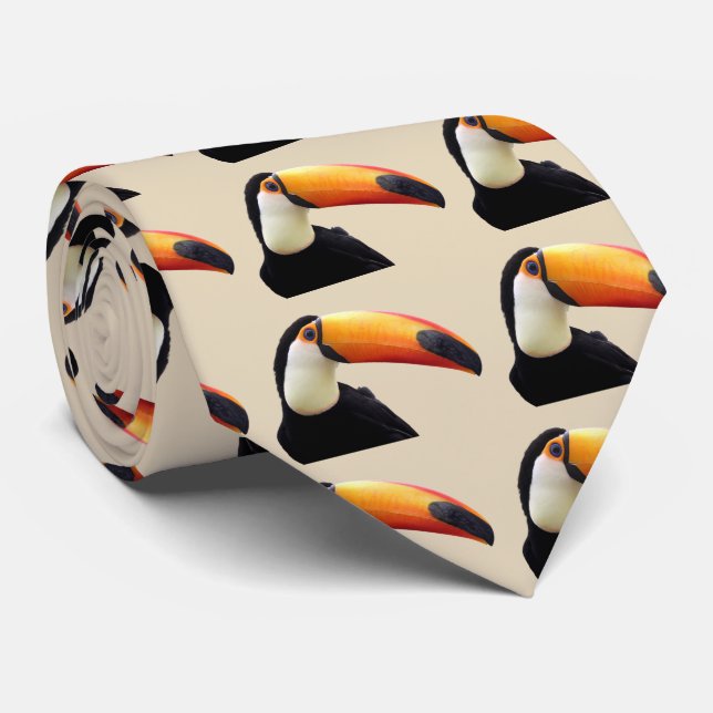 Toco Toucan Tie (Rolled)