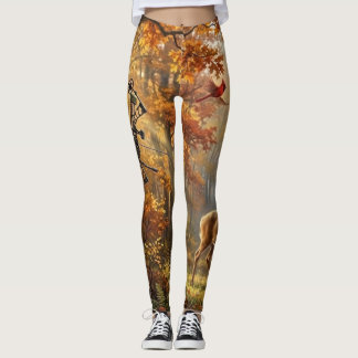 TOCOCLAWS Autumn Bow Hunting Leggings - Whitetail