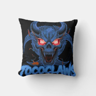 TOCOCLAWS Biohazard Skeleton: Radioactive Gas Mask Cushion